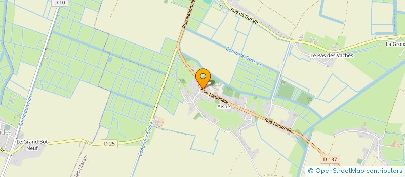 localisation de l'entreprise ADADAP'TOI! AU RYTHME NATUREL DES EQUIDES  CHAILLE-LES-MARAIS