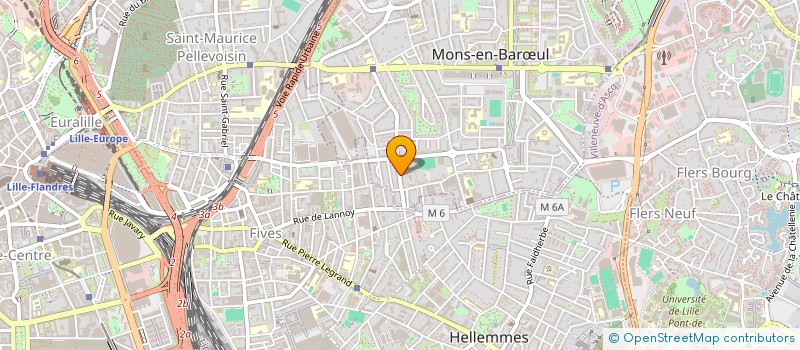 localisation de l'entreprise ADADE KLEINAM TRAVAUX  MONS-EN-BARUL