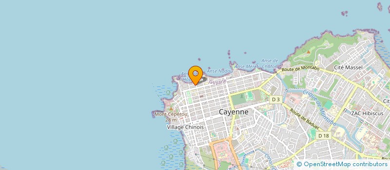 localisation de l'entreprise ADADIAN  CAYENNE