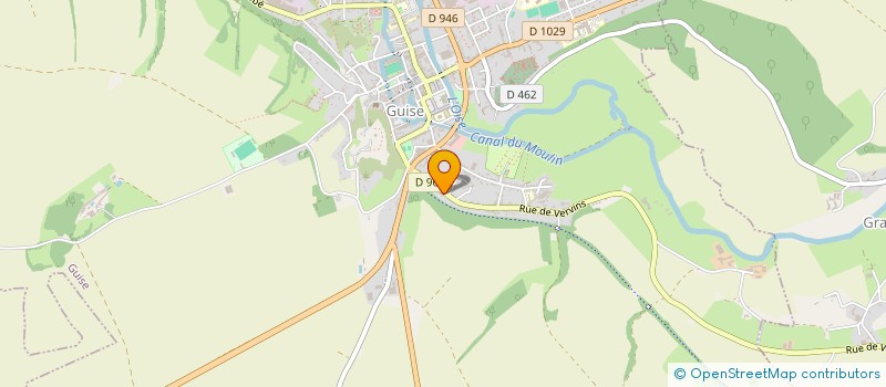 localisation de l'entreprise ADADMA à GUISE