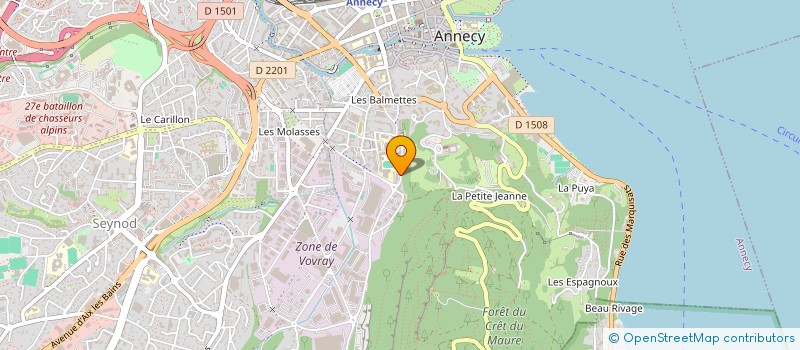 localisation de l'entreprise ADAE FRANCE à ORLEANS