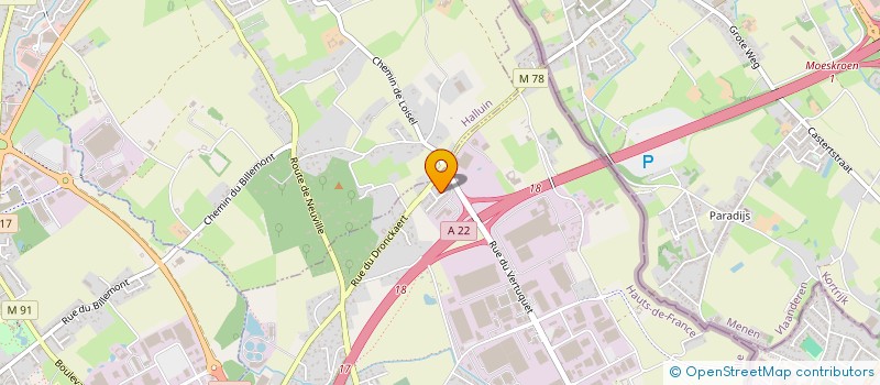 localisation de l'entreprise ADAEQUATIO à NEUVILLE-EN-FERRAIN