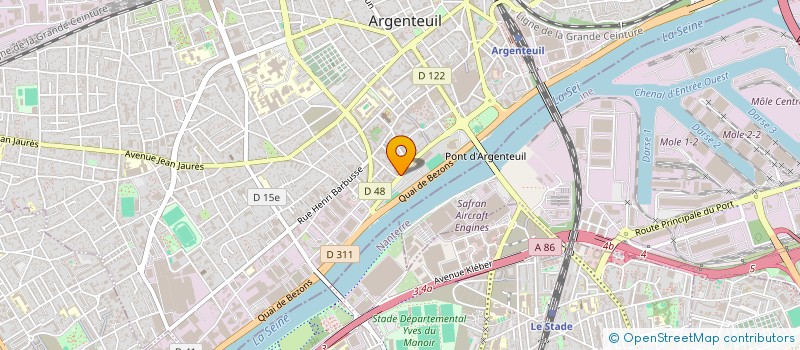 localisation de l'entreprise ADAETAE ASSO AMIS ENSEIG TECH à ARGENTEUIL