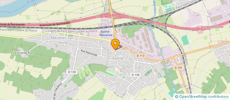 localisation de l'entreprise ADAF 31  EPONE