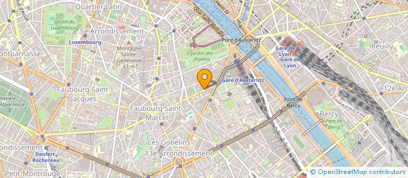 localisation de l'entreprise ADAFI à PARIS
