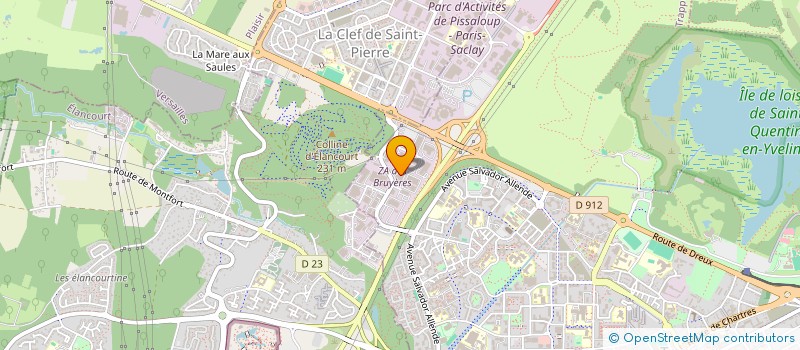 localisation de l'entreprise ADAGE à TRAPPES