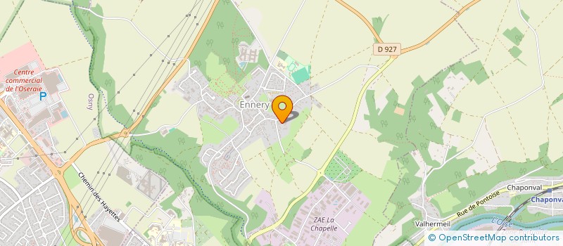 localisation de l'entreprise ADAGE  ENNERY