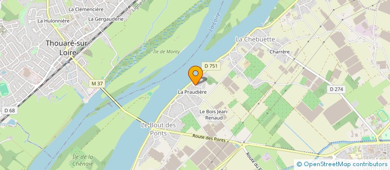 localisation de l'entreprise ADAGE  SAINT-JULIEN-DE-CONCELLES