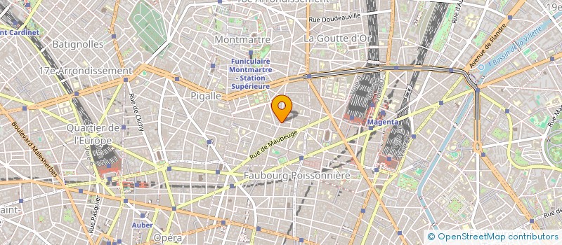 localisation de l'entreprise ADAGE  PARIS