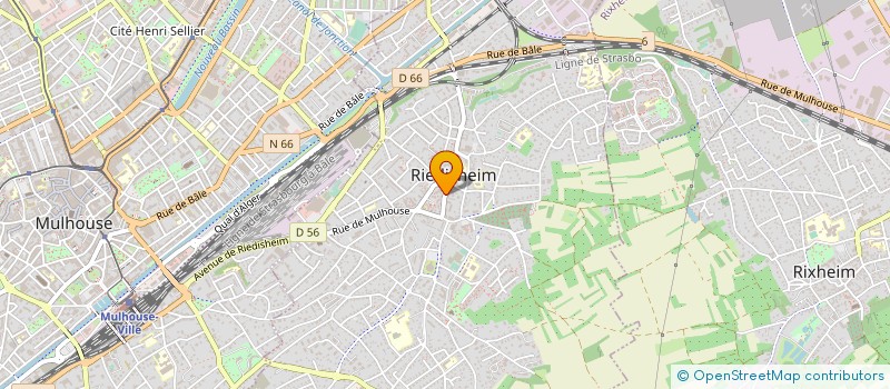 localisation de l'entreprise ADAGE STUDIO 37  RIEDISHEIM