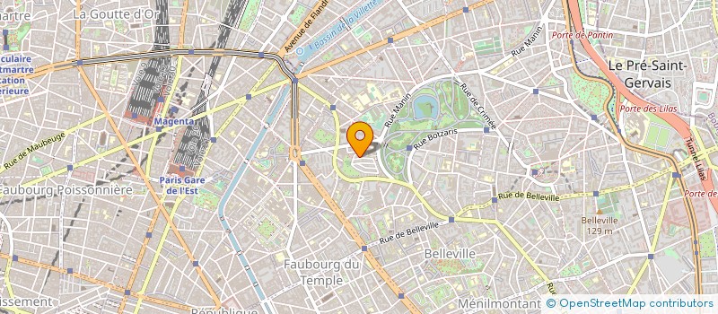 localisation de l'entreprise ADAGE TECHNIQUE à PARIS