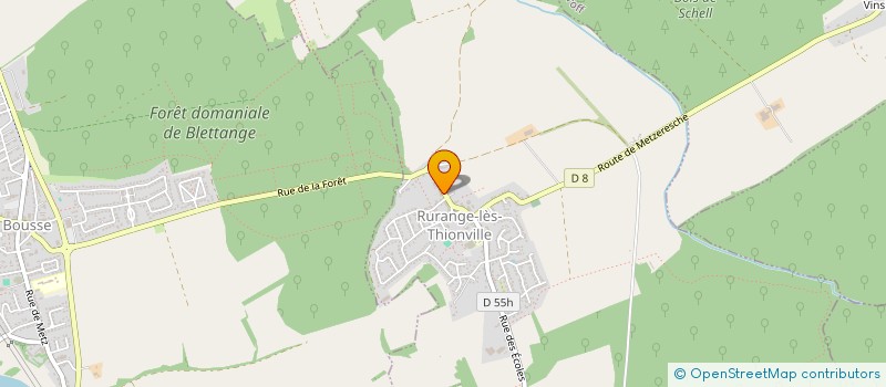 localisation de l'entreprise ADAGIL  RURANGE-LES-THIONVILLE