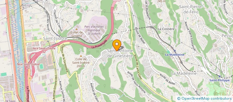 localisation de l'entreprise ADAGIO 2 B INVEST  NICE