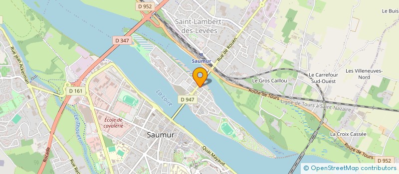 localisation de l'entreprise ADAGIO à SAUMUR