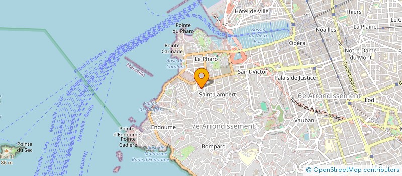 localisation de l'entreprise ADAGIO à MARSEILLE