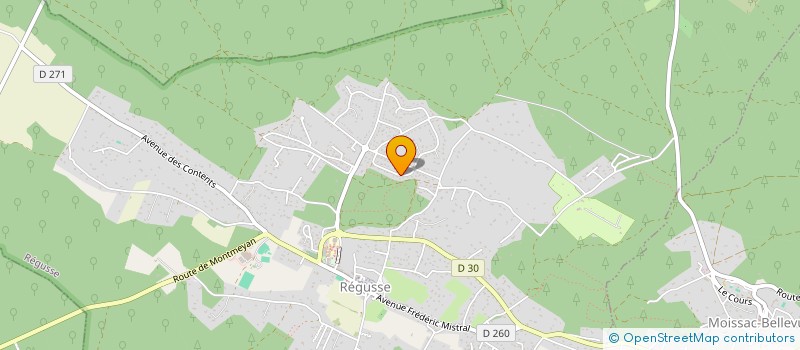 localisation de l'entreprise ADAGIO EN DUO à REGUSSE