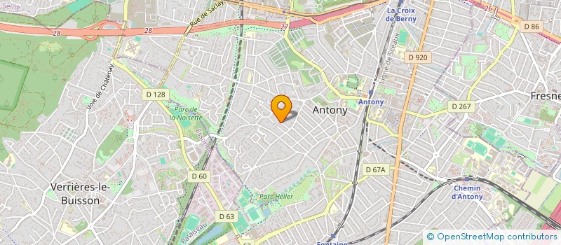 localisation de l'entreprise ADAGIO MUSIQUE à ANTONY