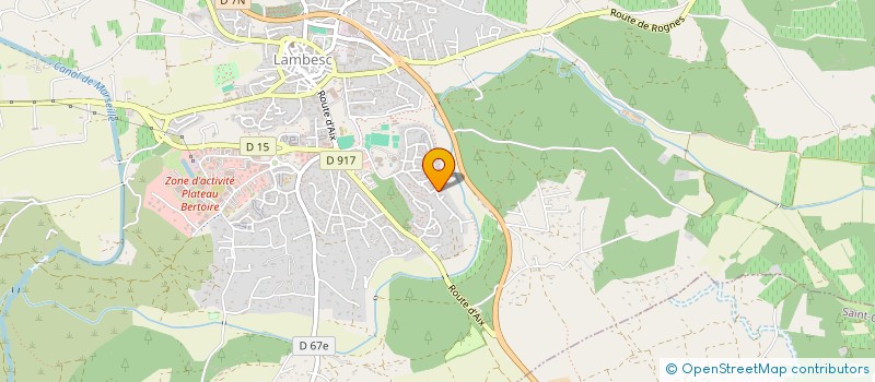 localisation de l'entreprise ADAGIO PROD  LAMBESC