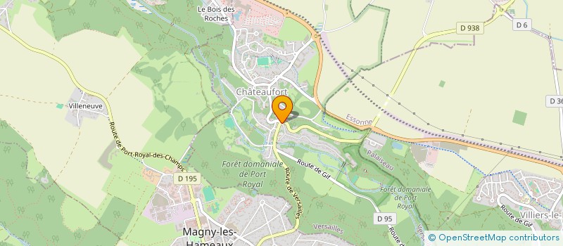 localisation de l'entreprise ADAGIUM à CHATEAUFORT