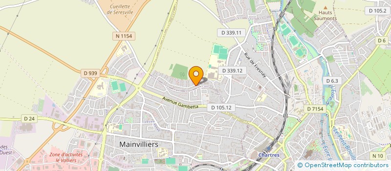 localisation de l'entreprise ADAGRI ALTERNATIVE à CHARTRES