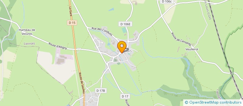 localisation de l'entreprise ADAGRI LEGUY  LIERNAIS