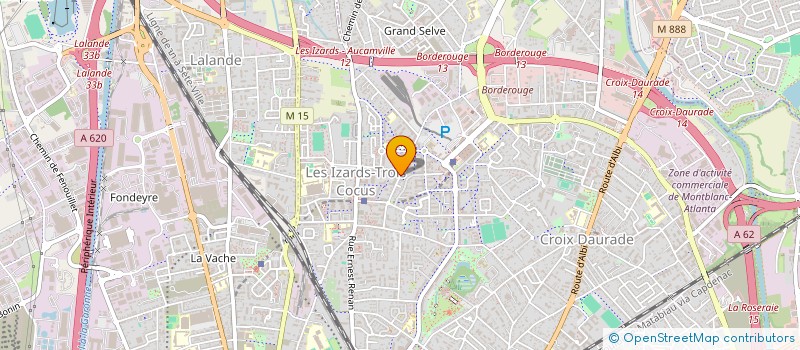 localisation de l'entreprise ADAHO  TOULOUSE