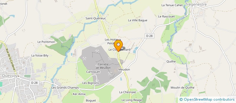 localisation de l'entreprise ADAJYS  QUESSOY