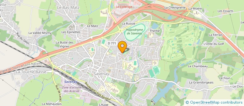 localisation de l'entreprise ADAK  SAVENAY