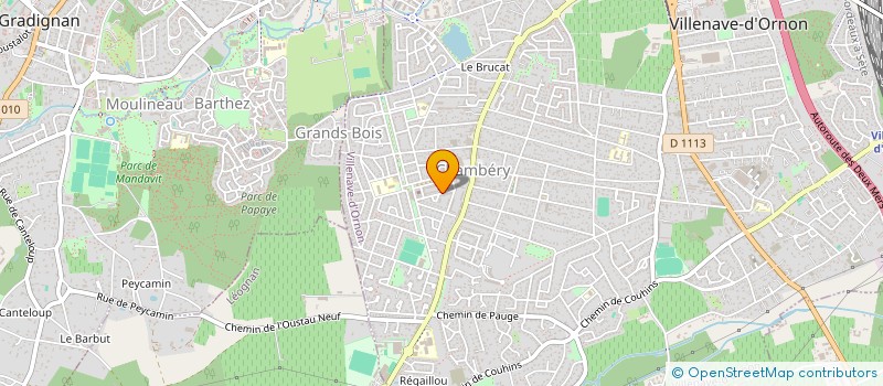 localisation de l'entreprise ADALBERT SERVICES  CADAUJAC