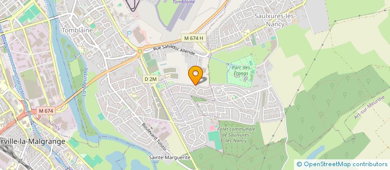 localisation de l'entreprise ADALI  TOMBLAINE