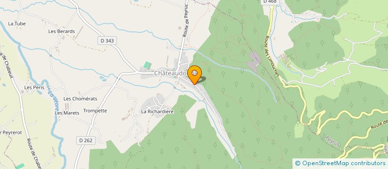 localisation de l'entreprise ADALIA à CHATEAUDOUBLE