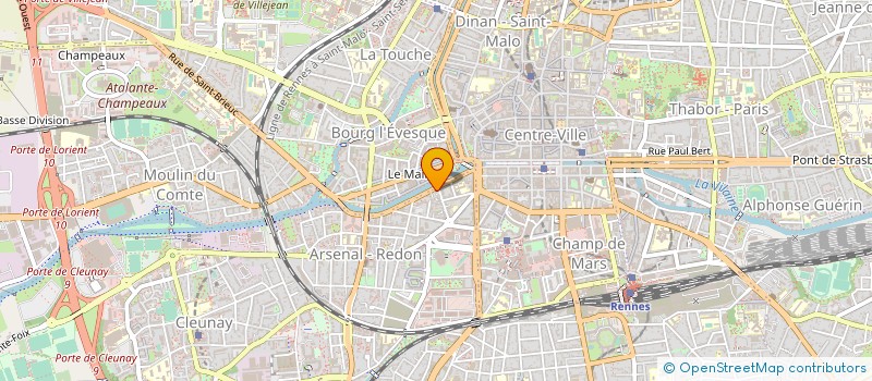 localisation de l'entreprise ADALIM à RENNES