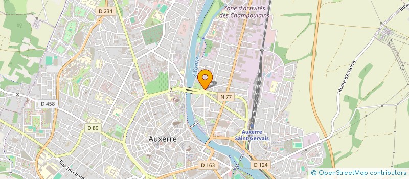 localisation de l'entreprise ADALIMMO à AUXERRE