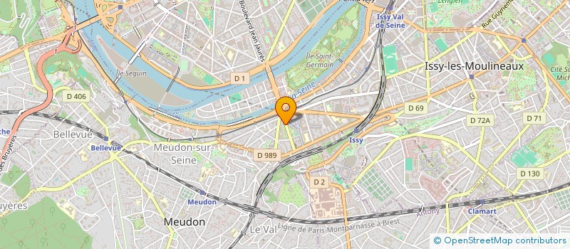 localisation de l'entreprise ADALOG à ISSY-LES-MOULINEAUX
