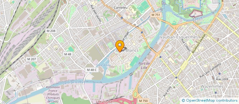 localisation de l'entreprise ADALTCHI CONSULTING à LILLE