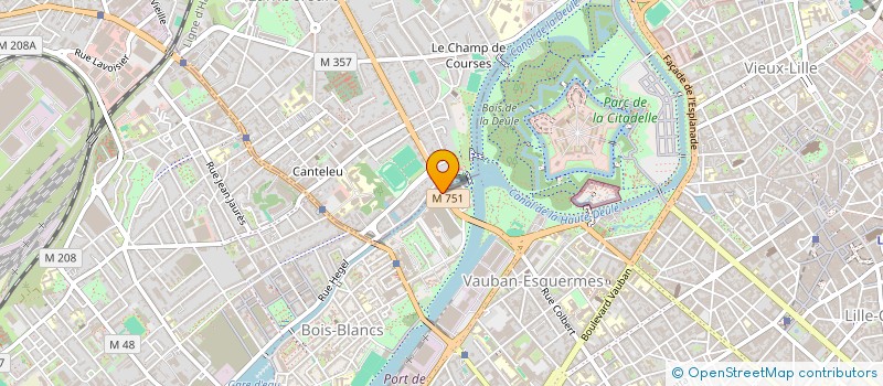 localisation de l'entreprise ADAM 2 à LILLE