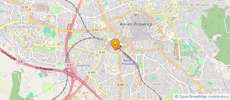 localisation de l'entreprise ADAM à AIX-EN-PROVENCE
