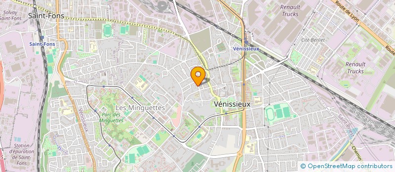 localisation de l'entreprise ADAM  VENISSIEUX