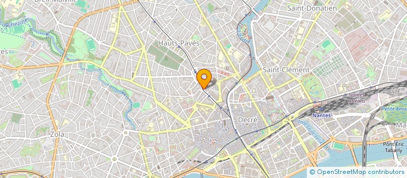 localisation de l'entreprise ADAM  NANTES