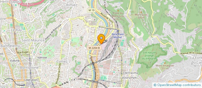 localisation de l'entreprise ADAM à NICE
