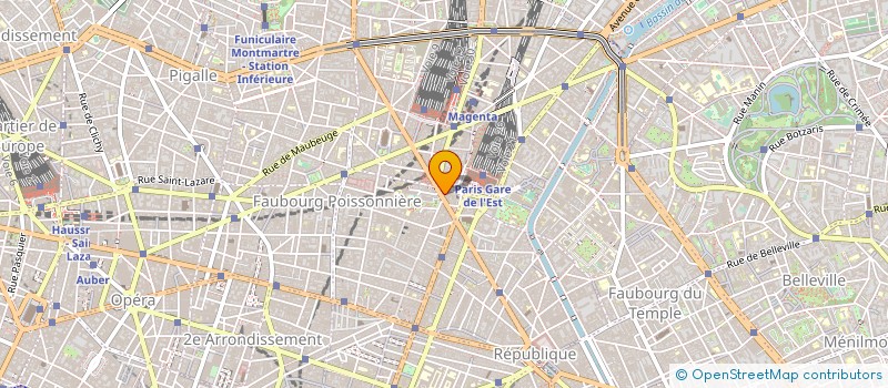 localisation de l'entreprise ADAM à PARIS