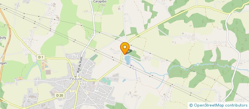 localisation de l'entreprise ADAM  PEAULE