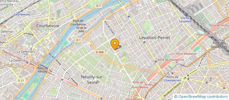 localisation de l'entreprise ADAM  NEUILLY-SUR-SEINE