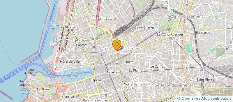 localisation de l'entreprise ADAM à MARSEILLE