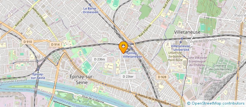 localisation de l'entreprise ADAM à EPINAY-SUR-SEINE