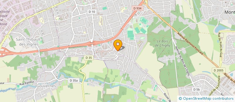 localisation de l'entreprise ADAM  LAGNY-SUR-MARNE