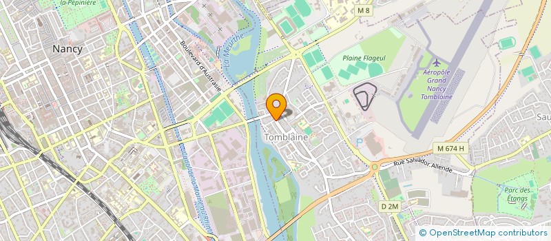 localisation de l'entreprise ADAM  TOMBLAINE