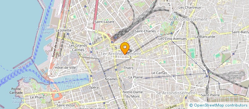 localisation de l'entreprise ADAM  MARSEILLE