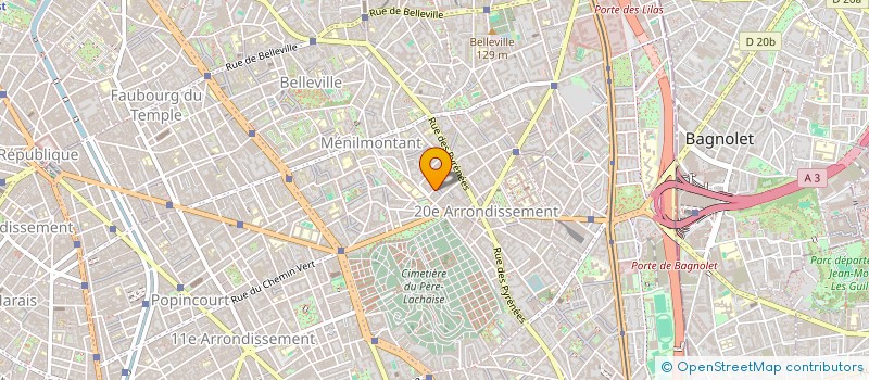 localisation de l'entreprise ADAM ALIMENTATION à PARIS
