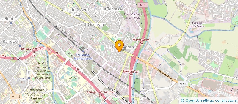 localisation de l'entreprise ADAM BAT 31 à TOULOUSE